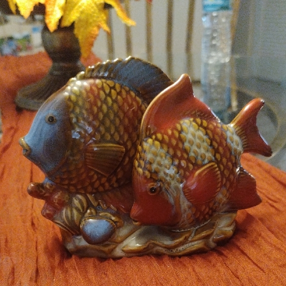 Other - Colorful Ceramic Fish Figurine